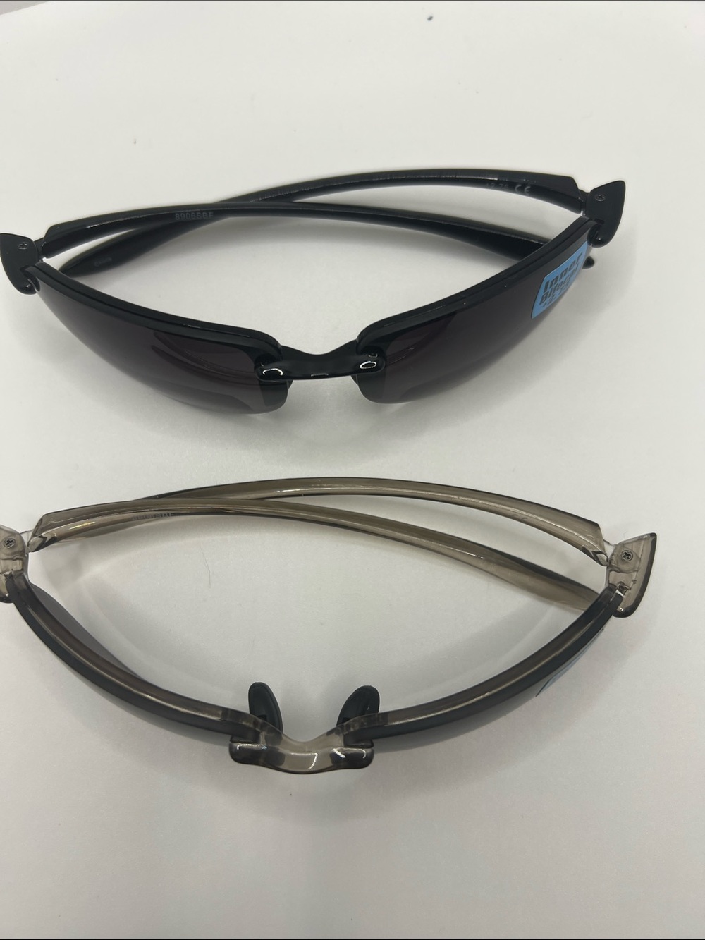 Two-Pair Semi-Rimless Sunglasses with Inner Bifocal Lenses - NWOT - P2 - Picture 2 of 7